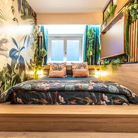 Ferienwohnung Tropical Jacuzzi Oasis - Terreaux Lyon Exterior foto